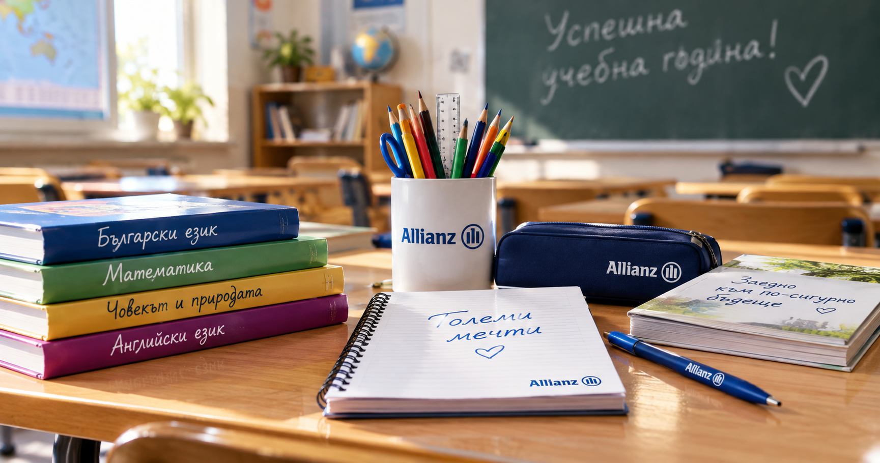Алианц започна кампания „Злополука на учащи“